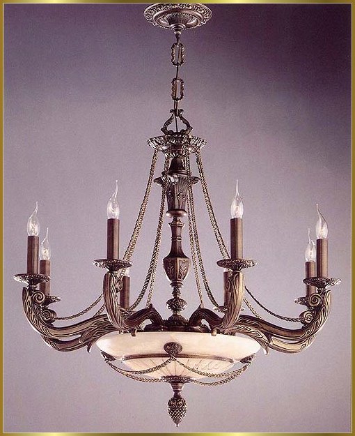 Alabaster Chandeliers Model: RL 380-92